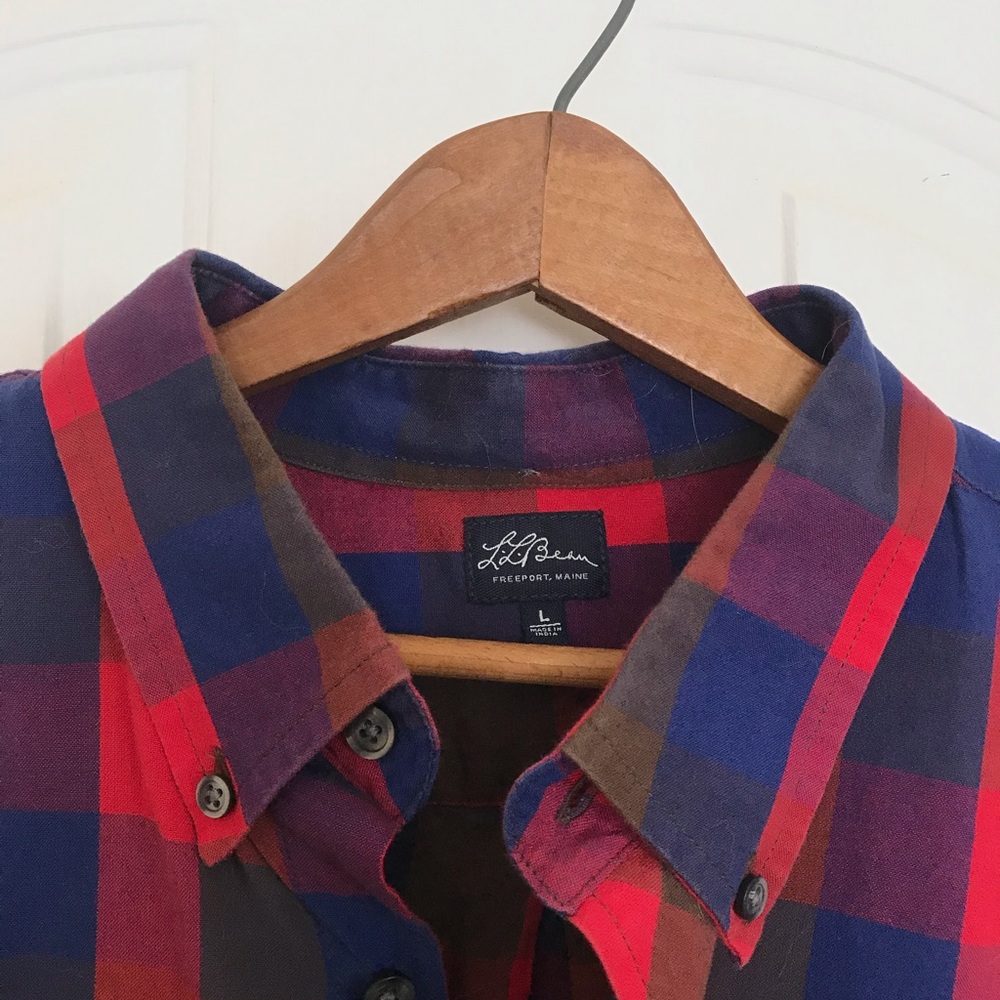 L.L. Bean Signature button down